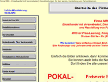 Tablet Screenshot of mrs-dlz.de